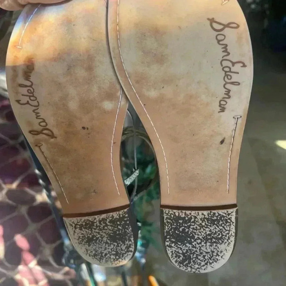 Sam Edelman Glenda gladiator snake embossed sandals. Good condition. Size 9.5. - Picture 10 of 14